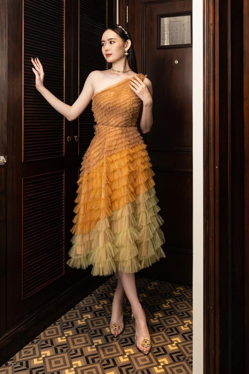 Catacomb One Shoulder Dress MEAN BLVD