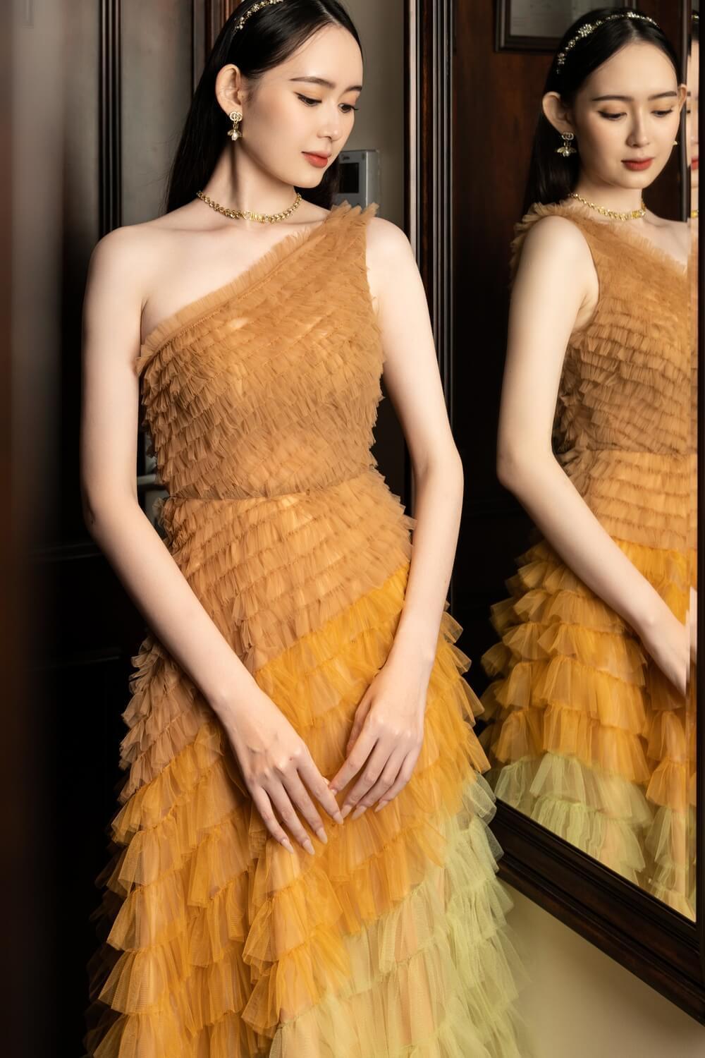 Catacomb One Shoulder Dress MEAN BLVD