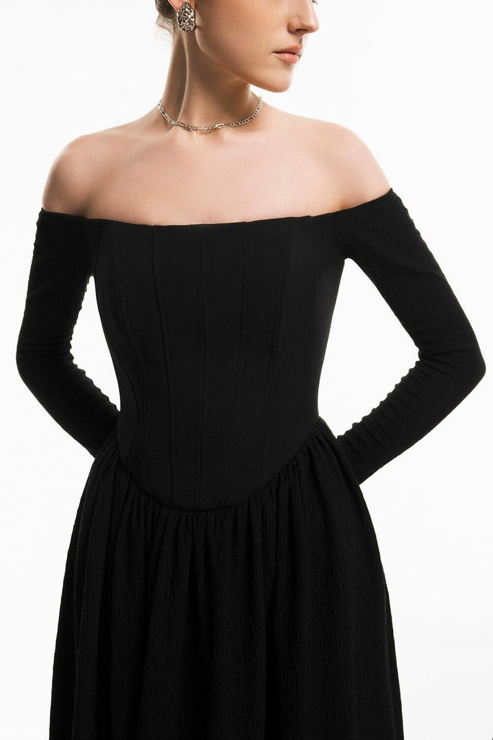 Cecil Off-Shoulder Dress MEAN BLVD