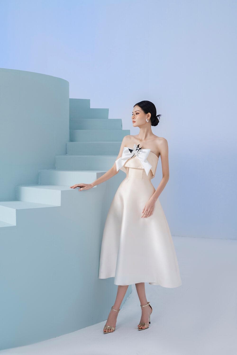 Celina Straight Across Dress MEAN BLVD