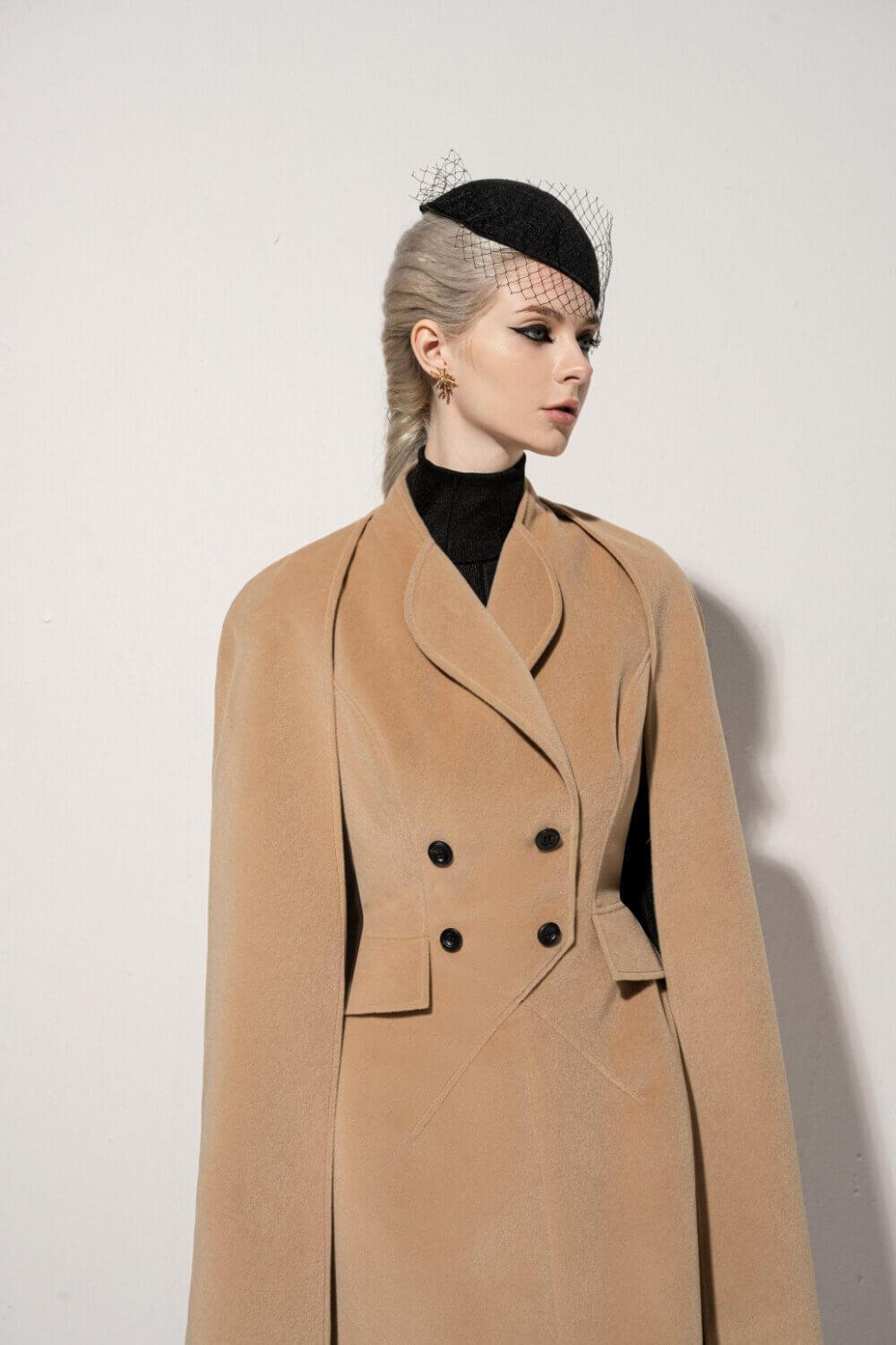 Celine Cape Mini Dress MEAN BLVD