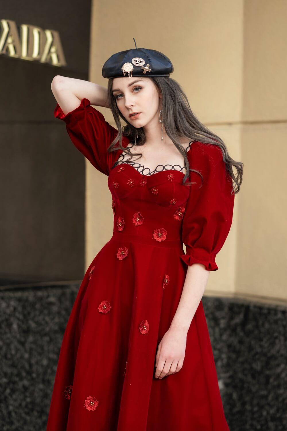 Chastain Middle Sleeves Dress MEAN BLVD