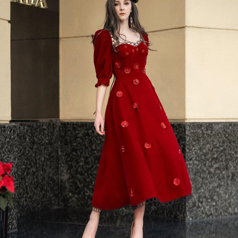 Chastain Middle Sleeves Dress MEAN BLVD
