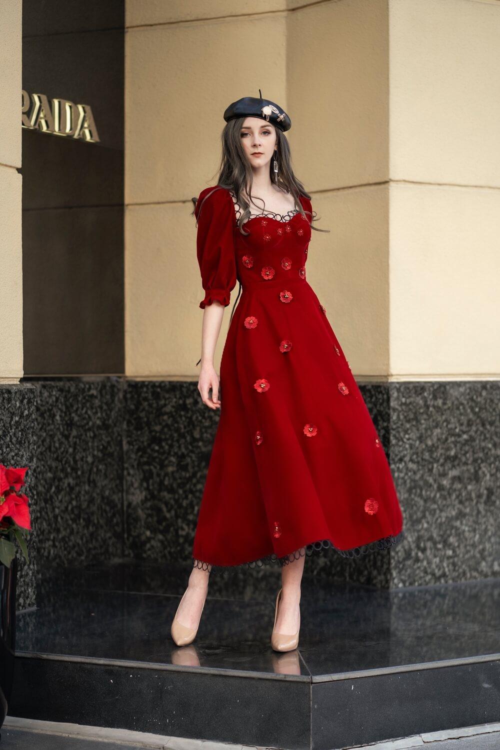 Chastain Middle Sleeves Dress MEAN BLVD