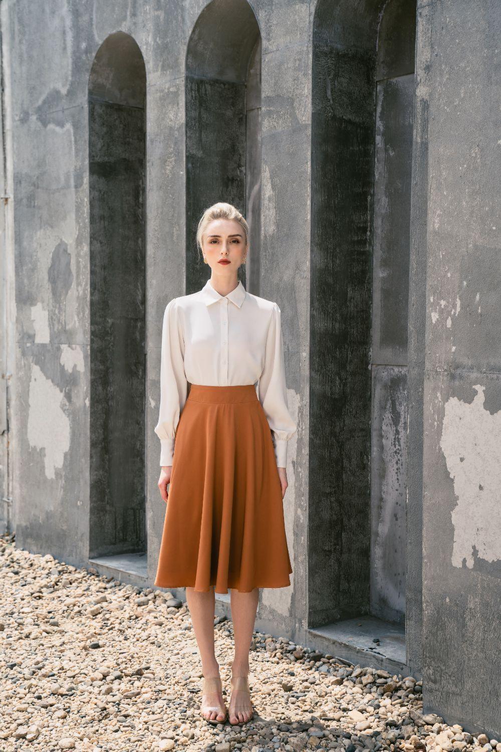 Classic Camel Skirt MEAN BLVD
