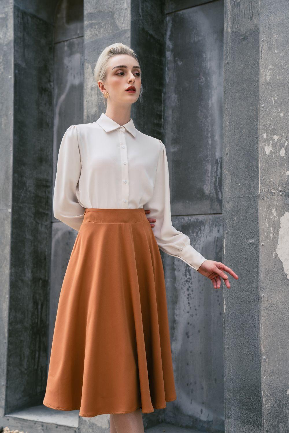 Classic Camel Skirt MEAN BLVD