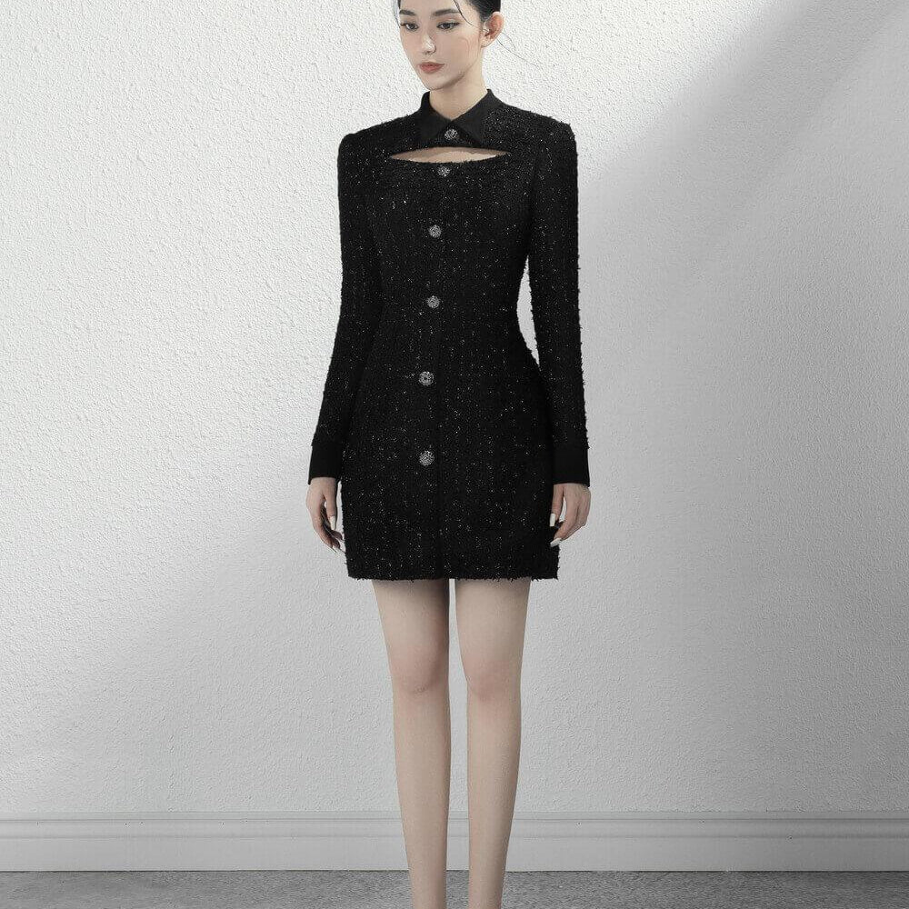 Cordelia Cut-Out Mini Dress MEAN BLVD