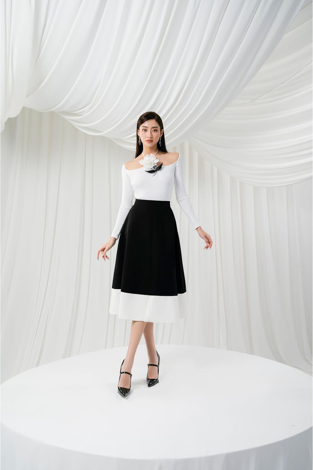 Cosima A-Line Skirt MEAN BLVD