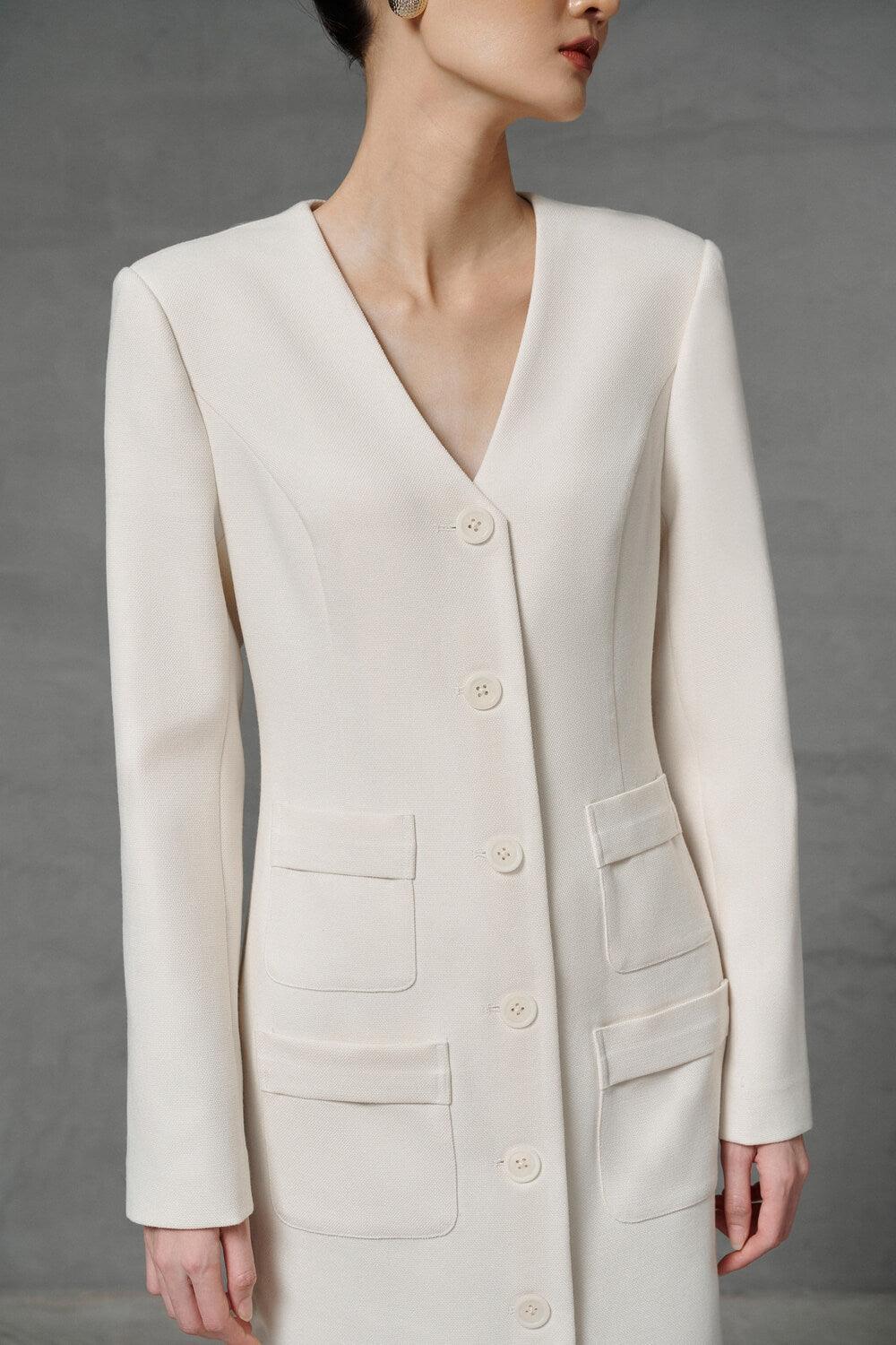 Cosima Button Dress MEAN BLVD