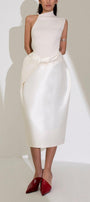 Dai Asymmetric Sleeveless Ribbed Cotton Top MEAN BLVD