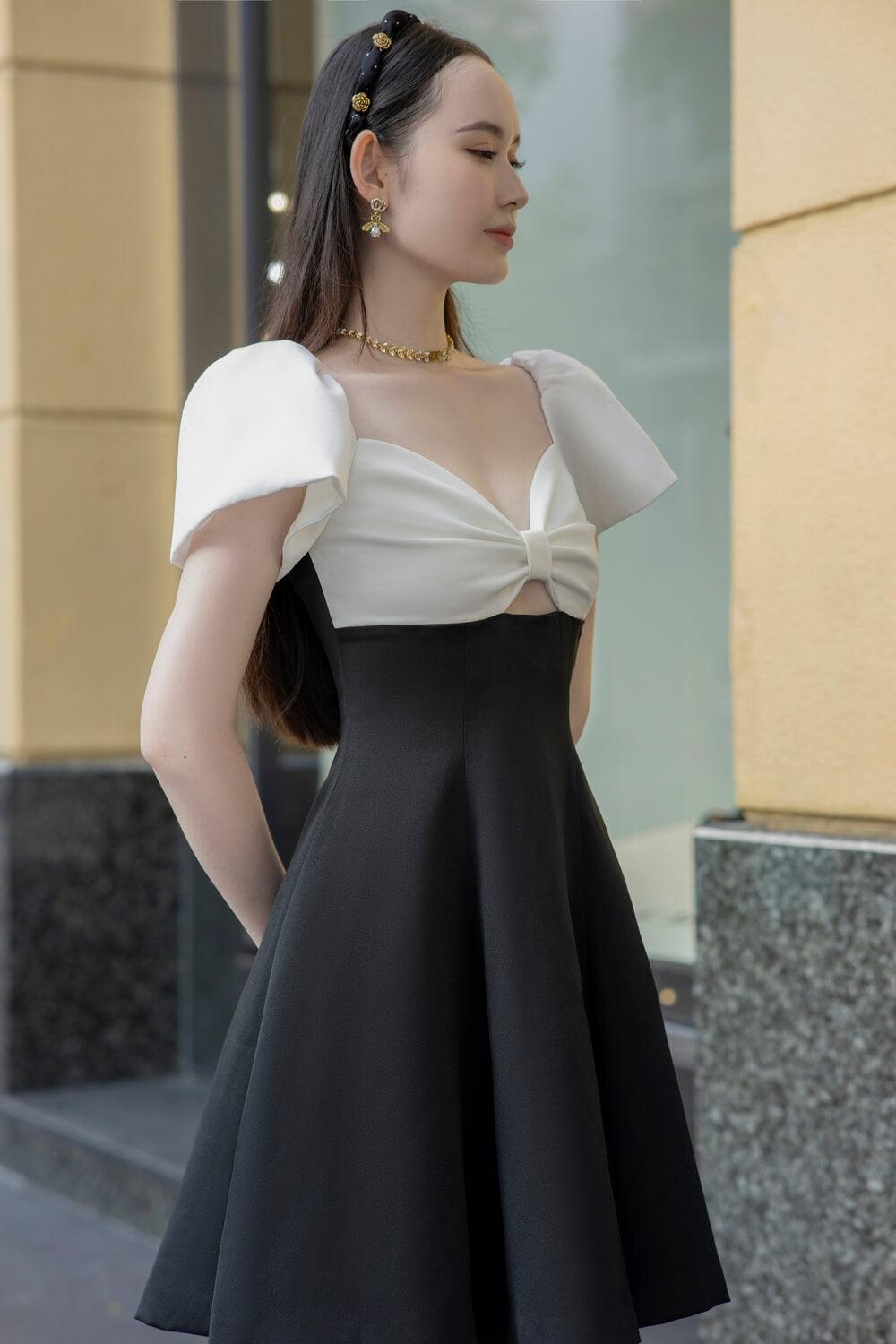 Dana Bowtie Dress MEAN BLVD