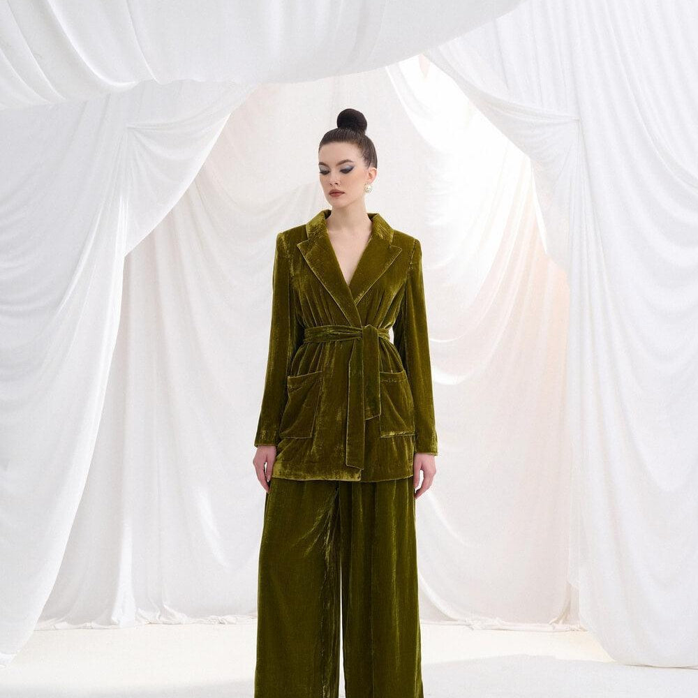 Dandelion Velvet Blazer MEAN BLVD