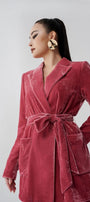 Dandelion Velvet Blazer MEAN BLVD