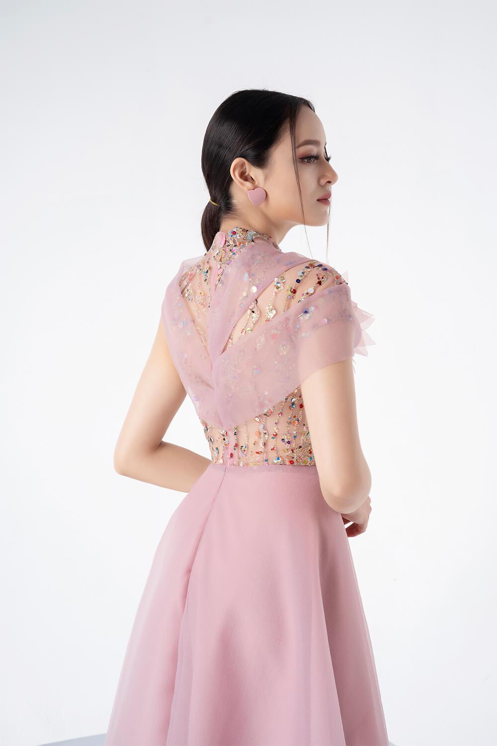 Dormer Asymmetric Sleeves Dress MEAN BLVD