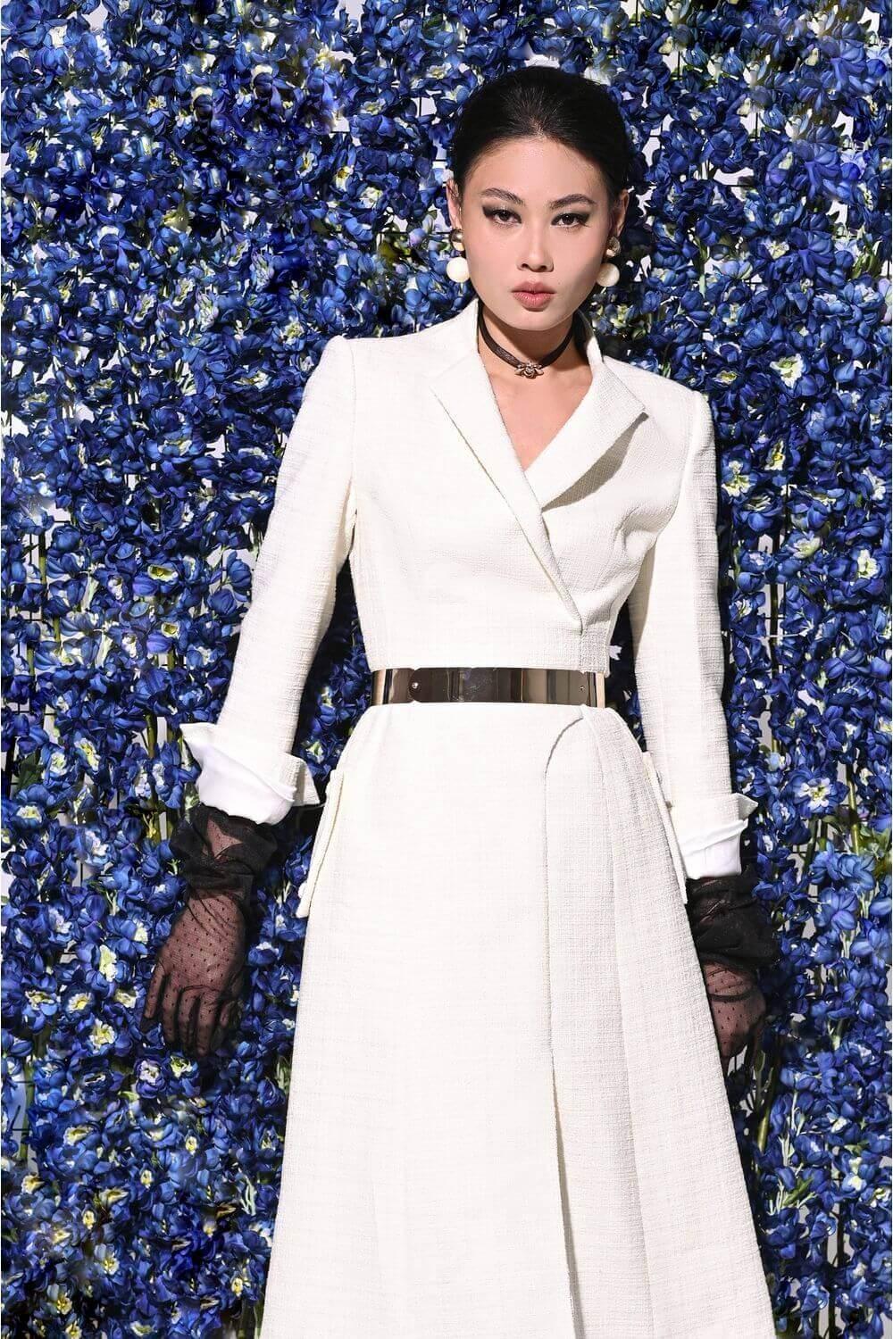 Eli Long Sleeved Tweed Dress MEAN BLVD