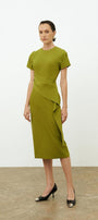 Ella Ruffle Flap Dress MEAN BLVD