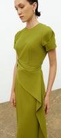 Ella Ruffle Flap Dress MEAN BLVD