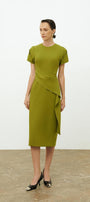 Ella Ruffle Flap Dress MEAN BLVD