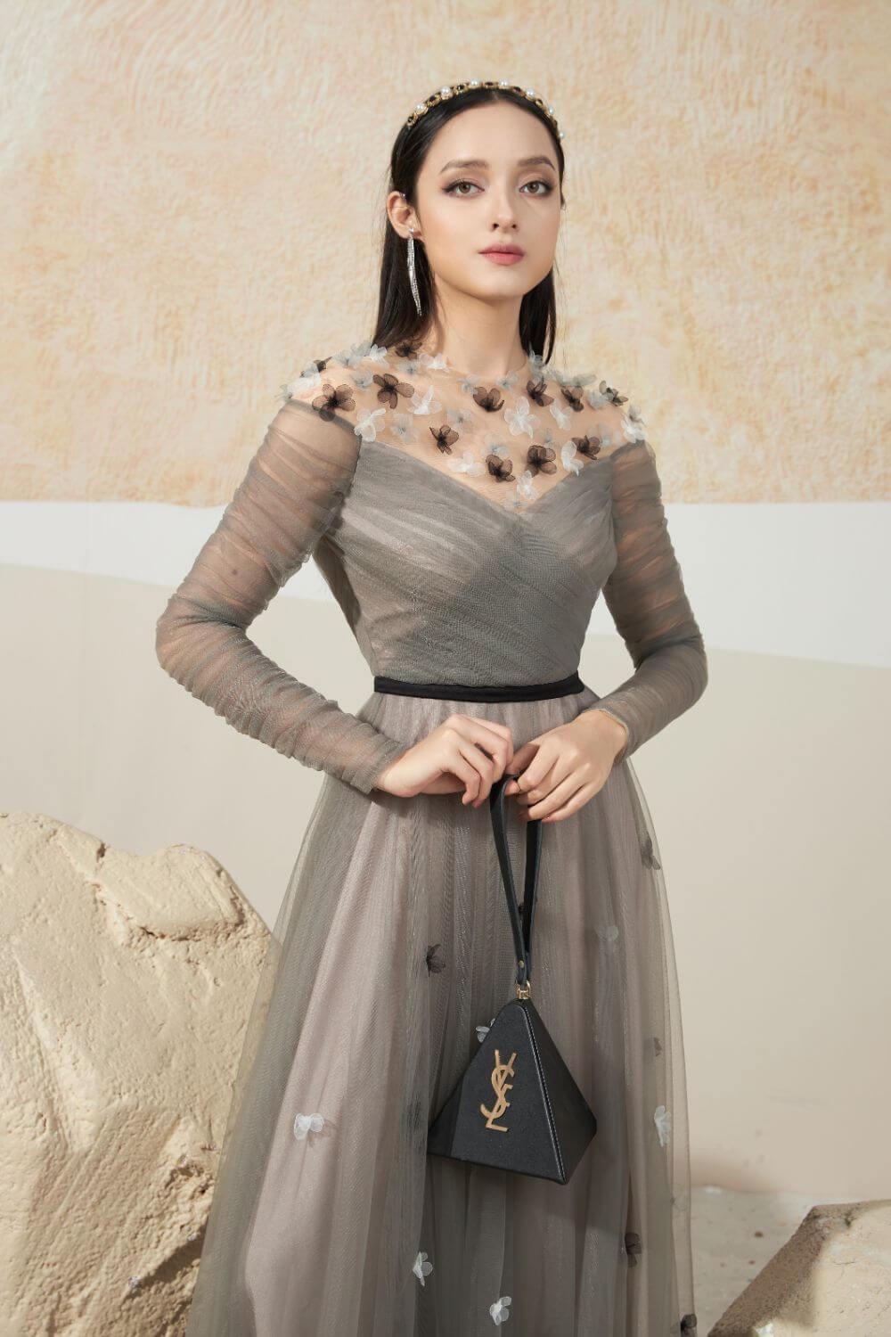 Elliott Long Sleeves Dress MEAN BLVD