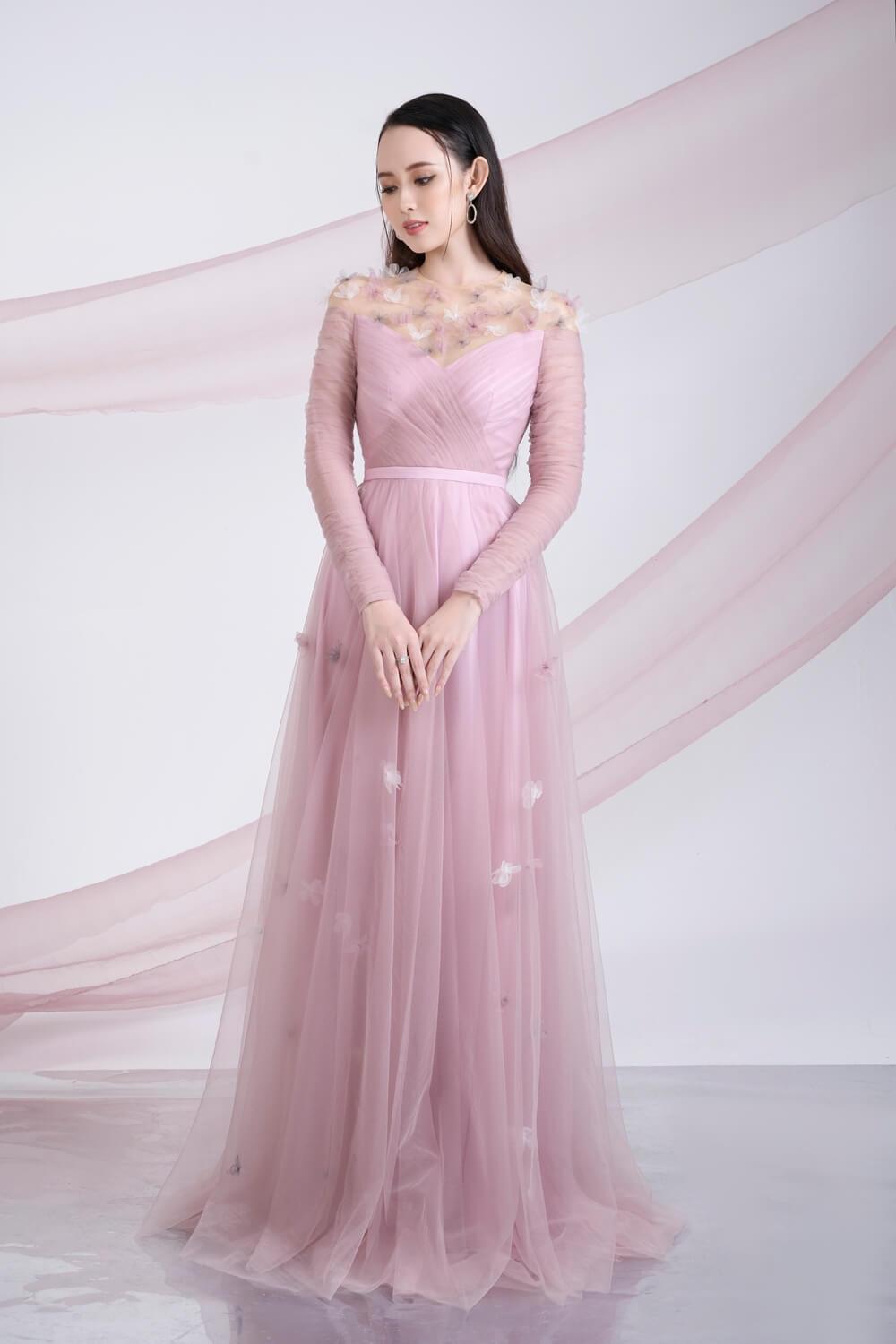 Elliott Long Sleeves Dress MEAN BLVD