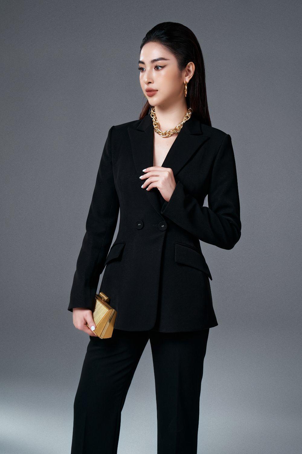 Fitted cheap waist blazer