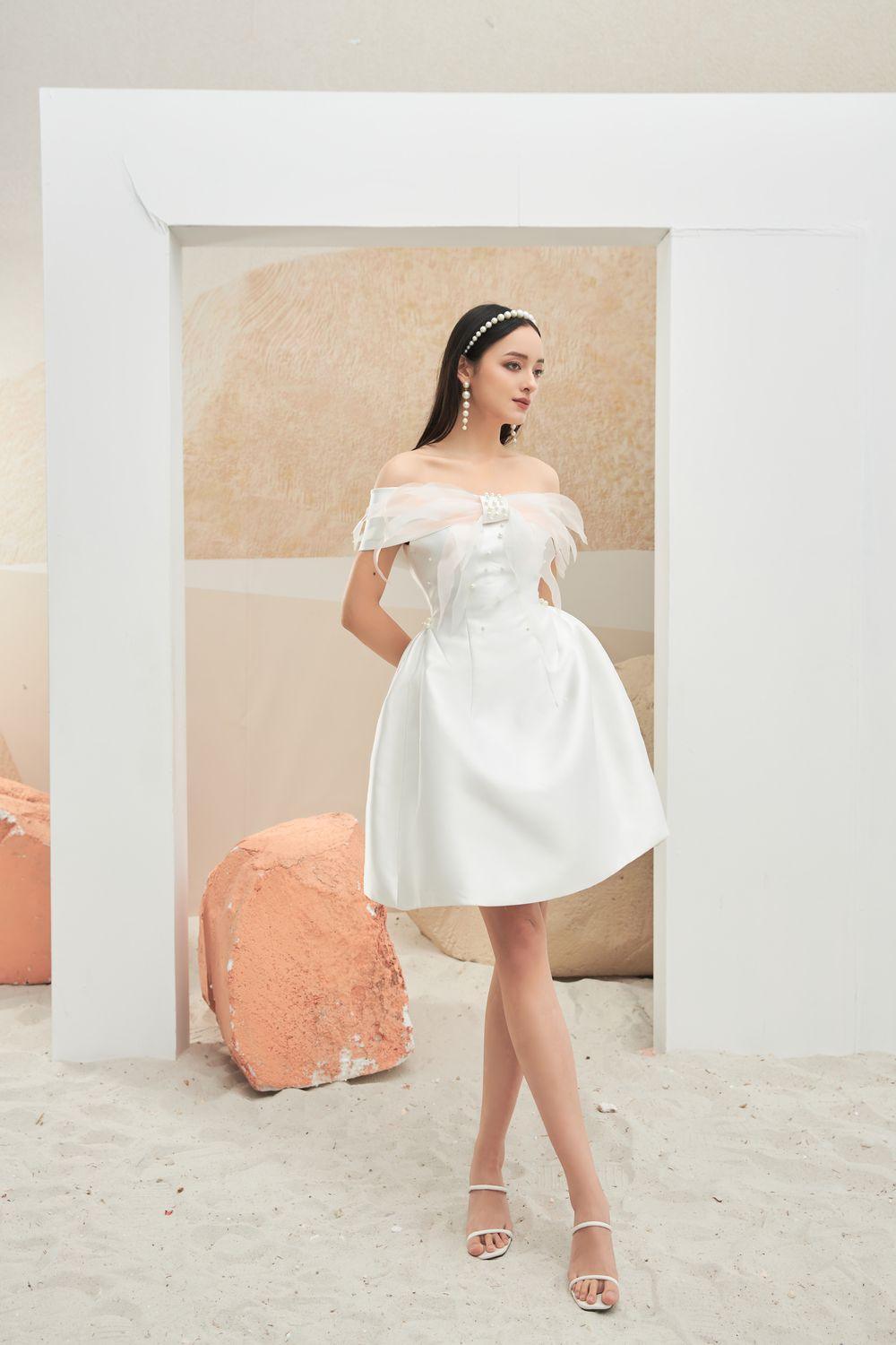Ember Off-Shoulder Dress MEAN BLVD
