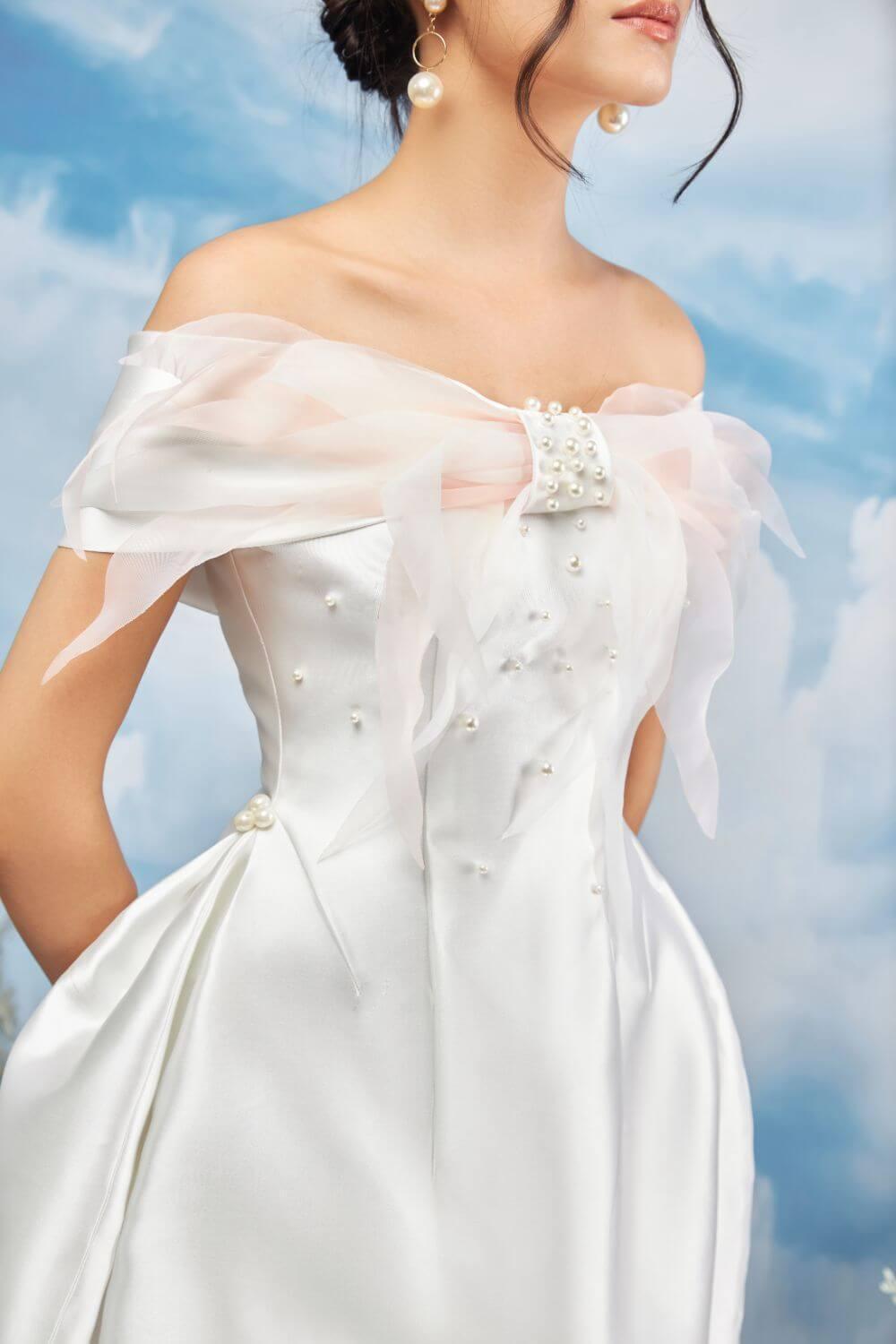 Ember Off-Shoulder Dress MEAN BLVD