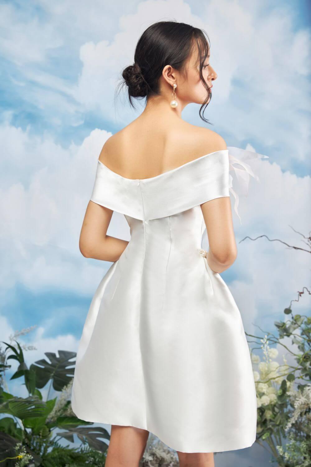 Ember Off-Shoulder Dress MEAN BLVD