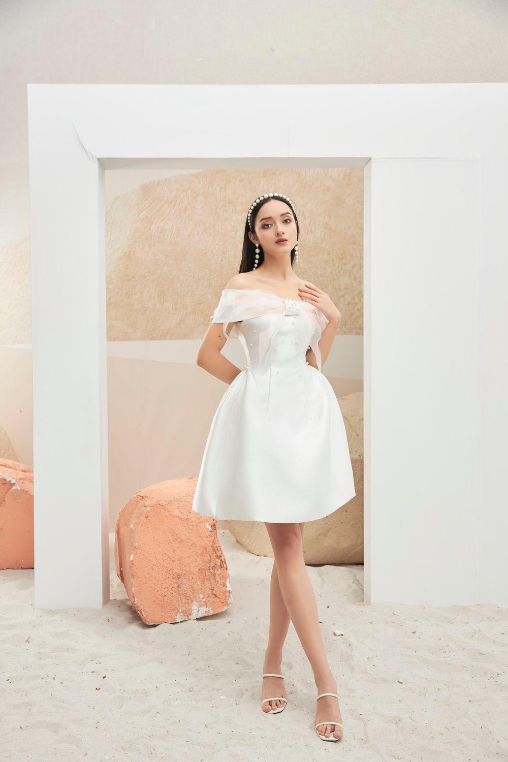 Ember Off-Shoulder Dress MEAN BLVD