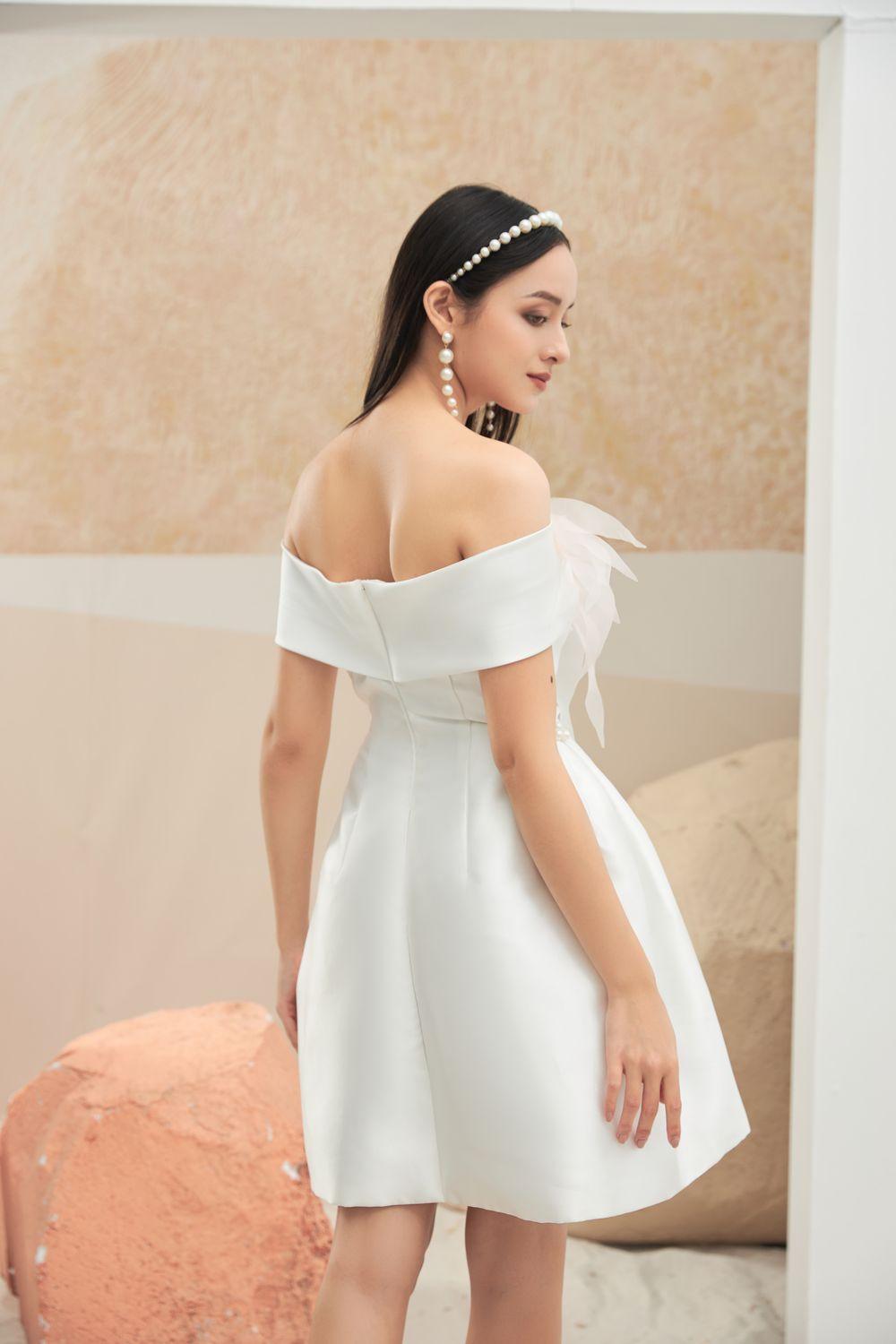 Ember Off-Shoulder Dress MEAN BLVD