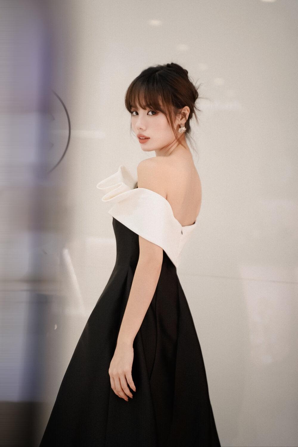 emily midi dress Emily Wrapped Waist Midi Dress / White | MESHKI