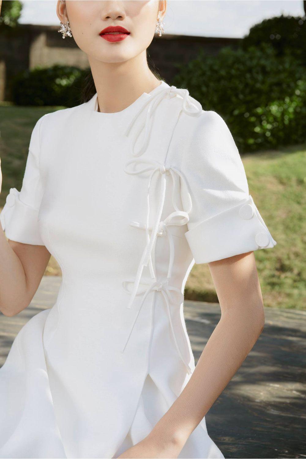 Emma Folded Sleeves Dress MEAN BLVD