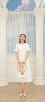 Emma Folded Sleeves Dress MEAN BLVD