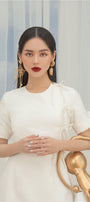 Emma Folded Sleeves Dress MEAN BLVD