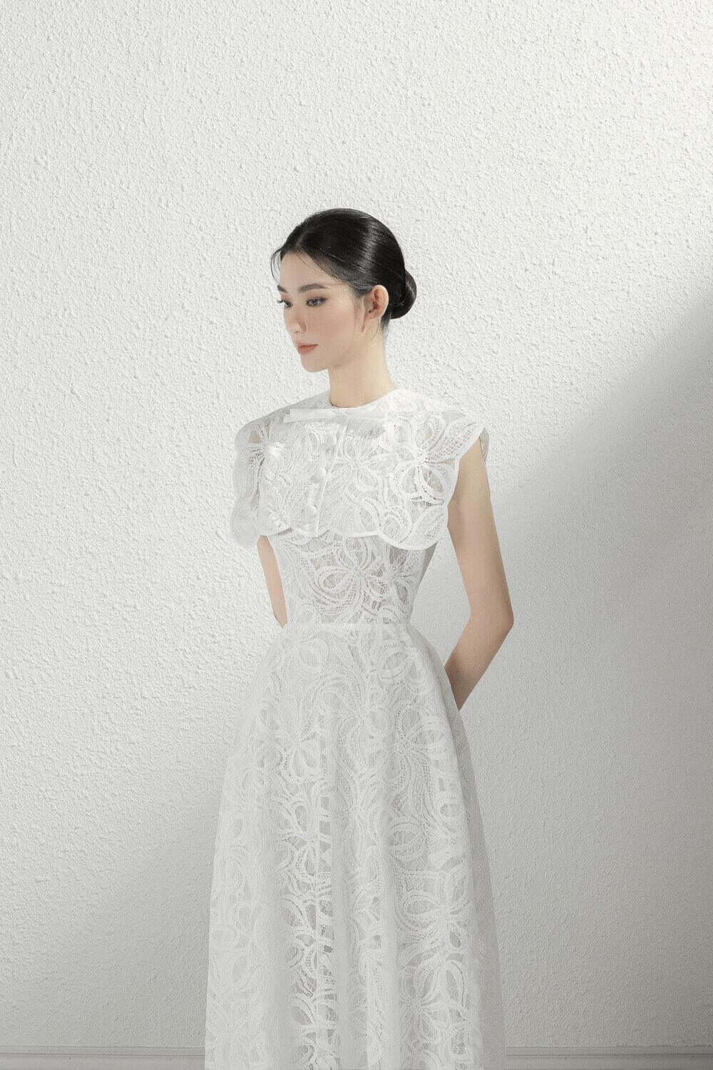 Enora Capelet Midi Dress MEAN BLVD