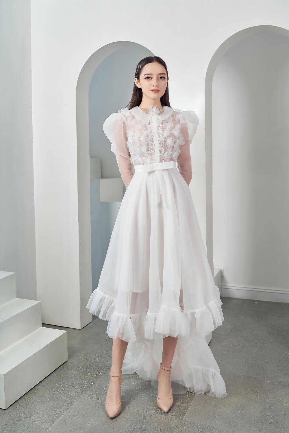 Erdha Floral Dress MEAN BLVD