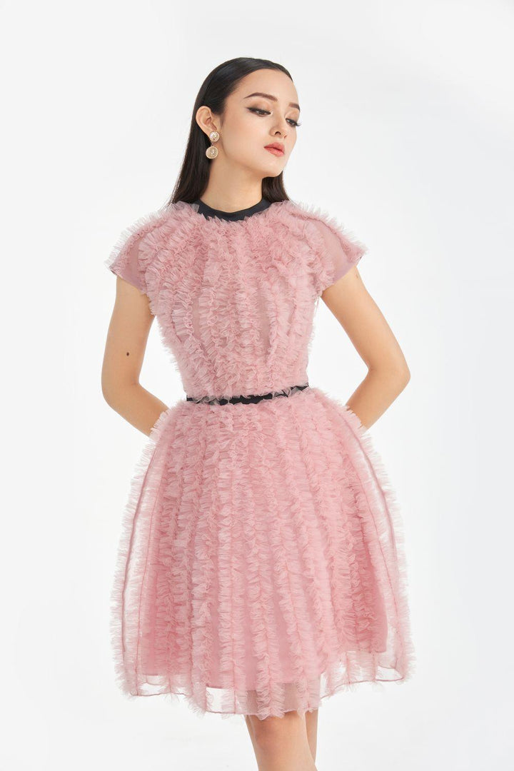 Esperanza Ruffle Dress MEAN BLVD