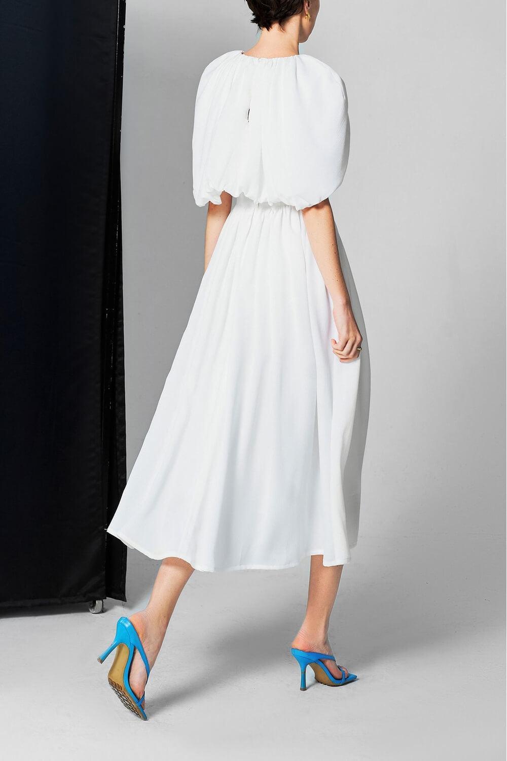 Falabelle Cape Shoulder Dress MEAN BLVD