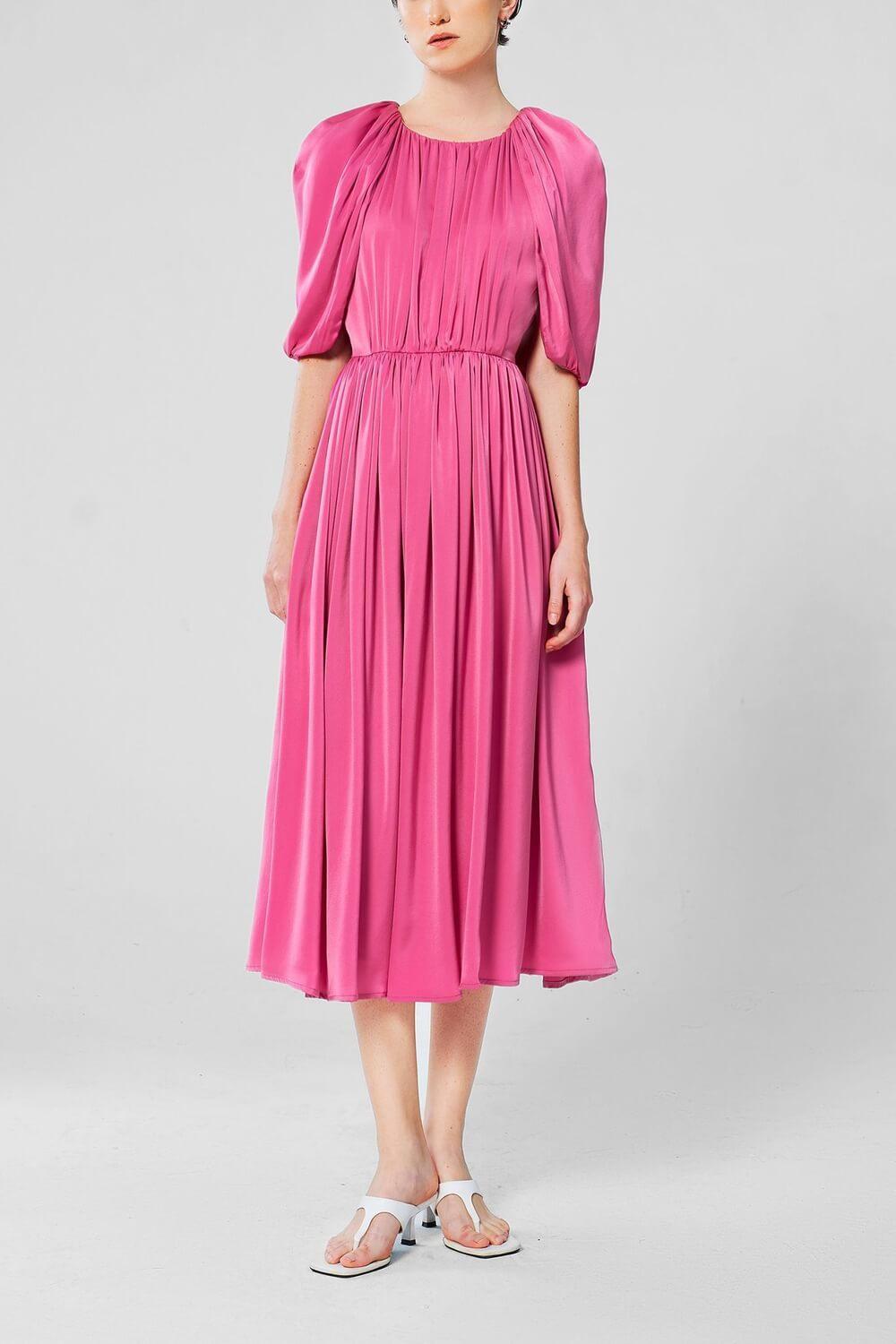 Falabelle Cape Shoulder Dress MEAN BLVD