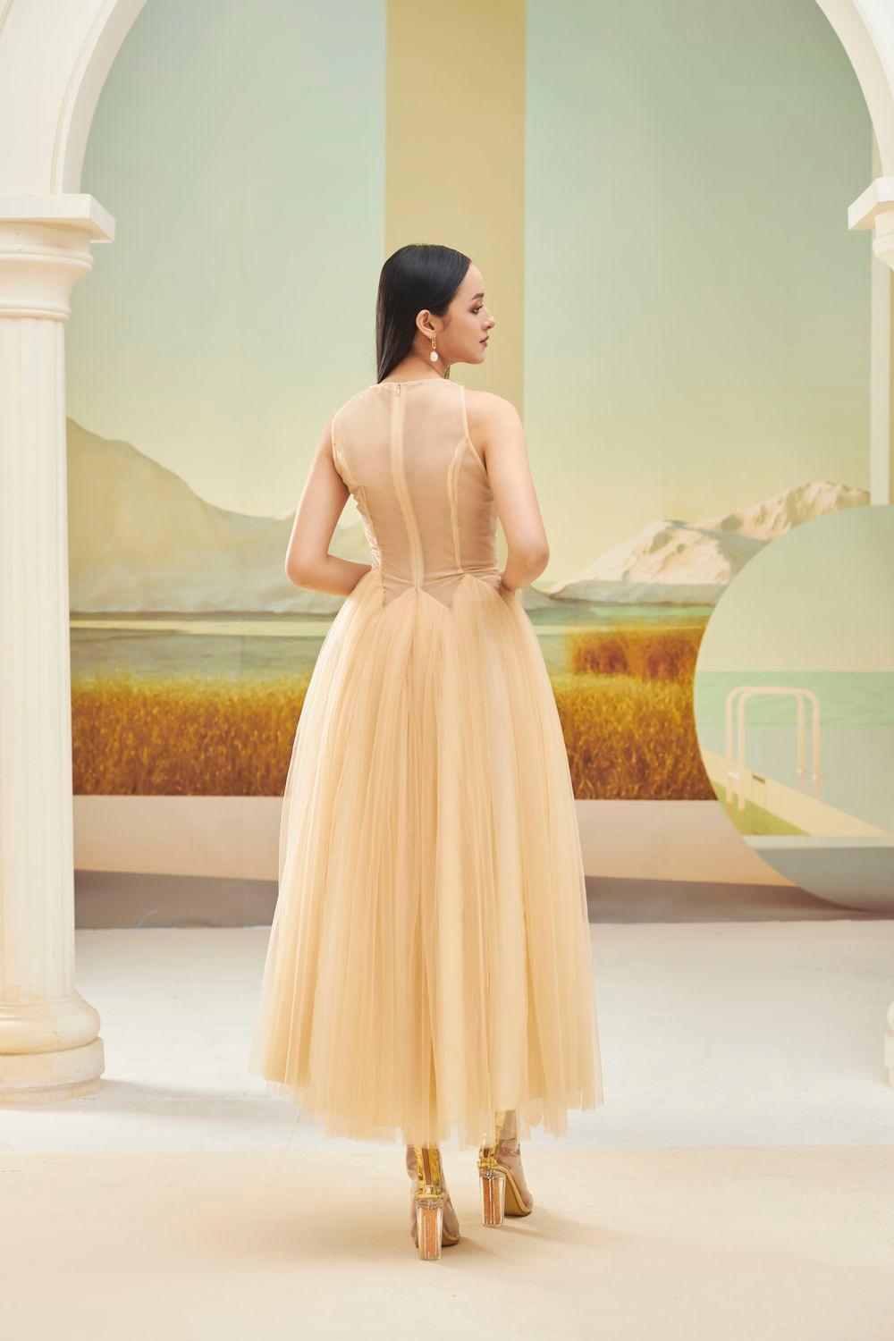 Falcon Ruffle Layered Dress MEAN BLVD