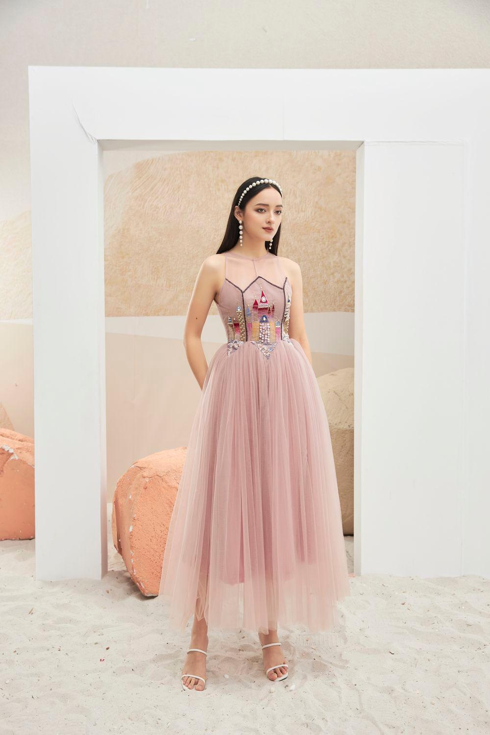 Falcon Ruffle Layered Dress MEAN BLVD