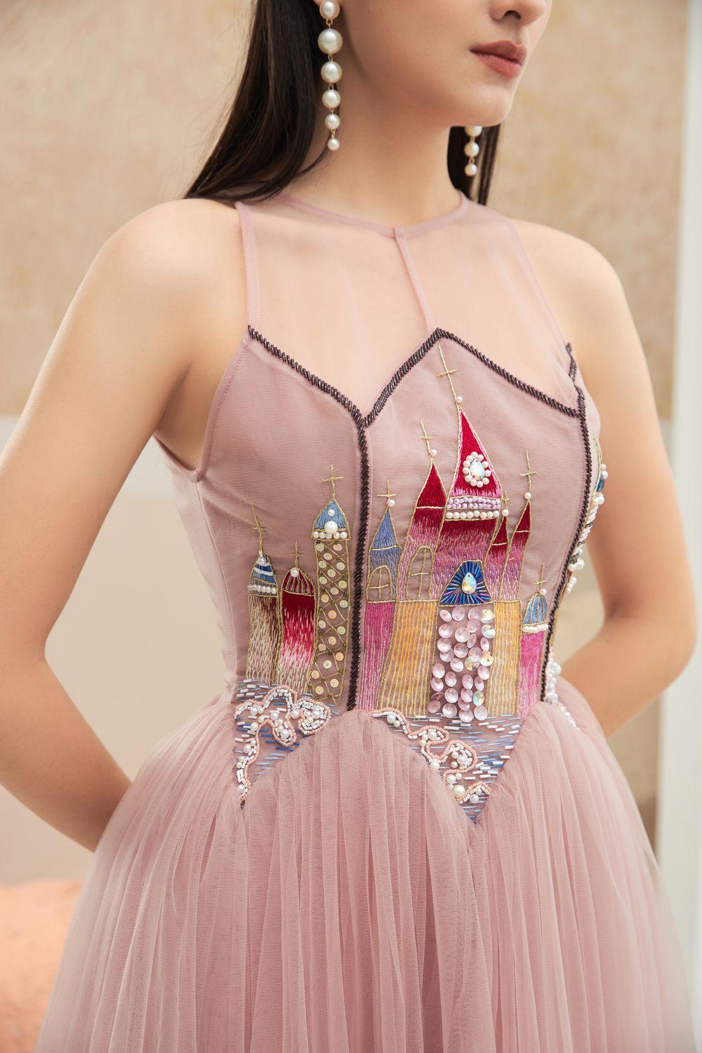 Falcon Ruffle Layered Dress MEAN BLVD