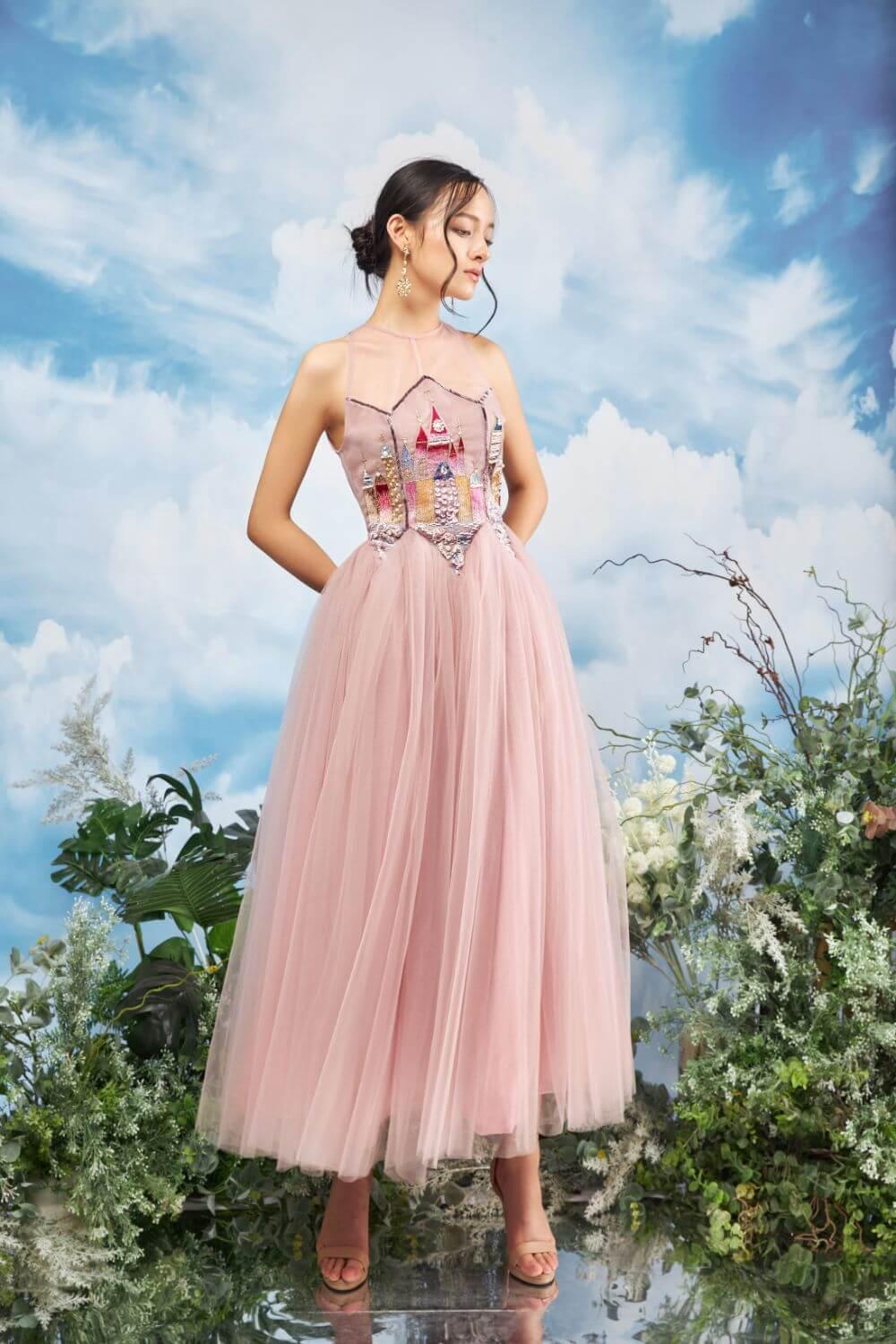 Falcon Ruffle Layered Dress MEAN BLVD