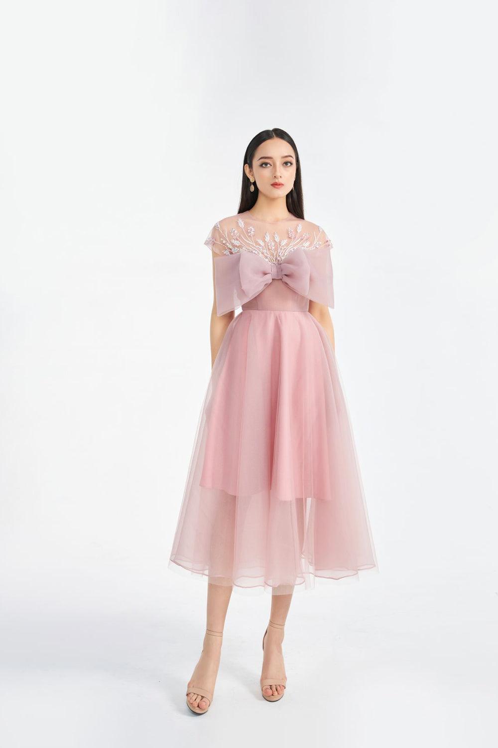 Farah Bowtie Dress MEAN BLVD