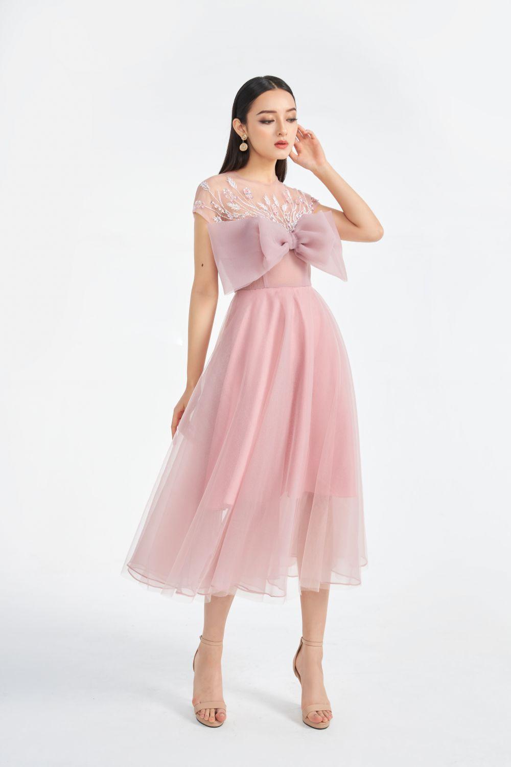Farah Bowtie Dress MEAN BLVD