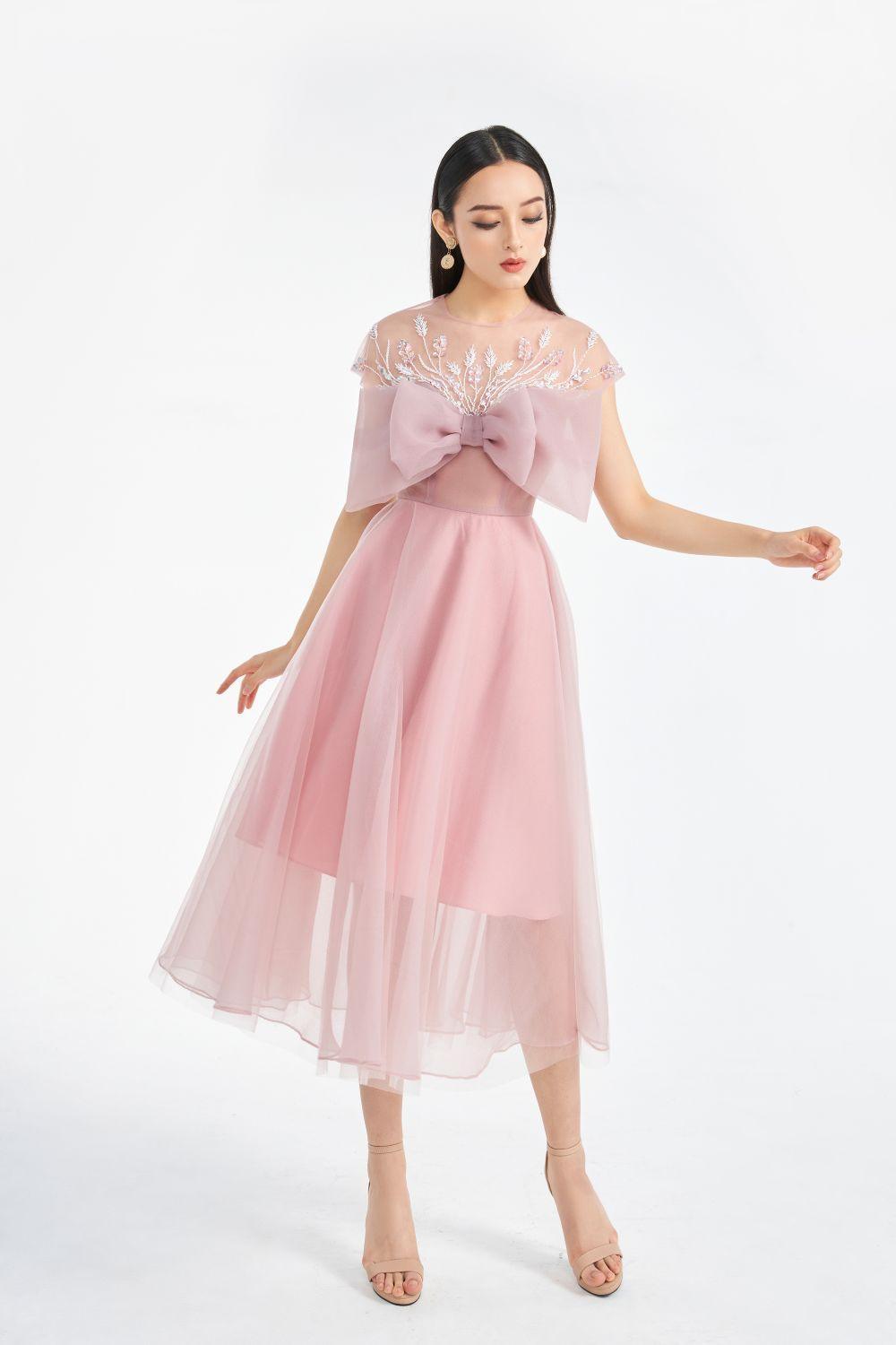 Farah Bowtie Dress MEAN BLVD