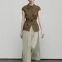 Faye Straight Cap Sleeved Modal Shirt MEAN BLVD