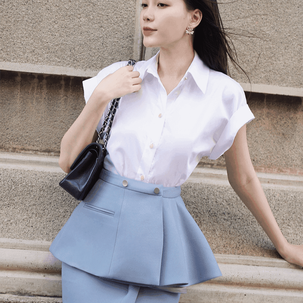 Feni Peplum Skirt Cover MEAN BLVD