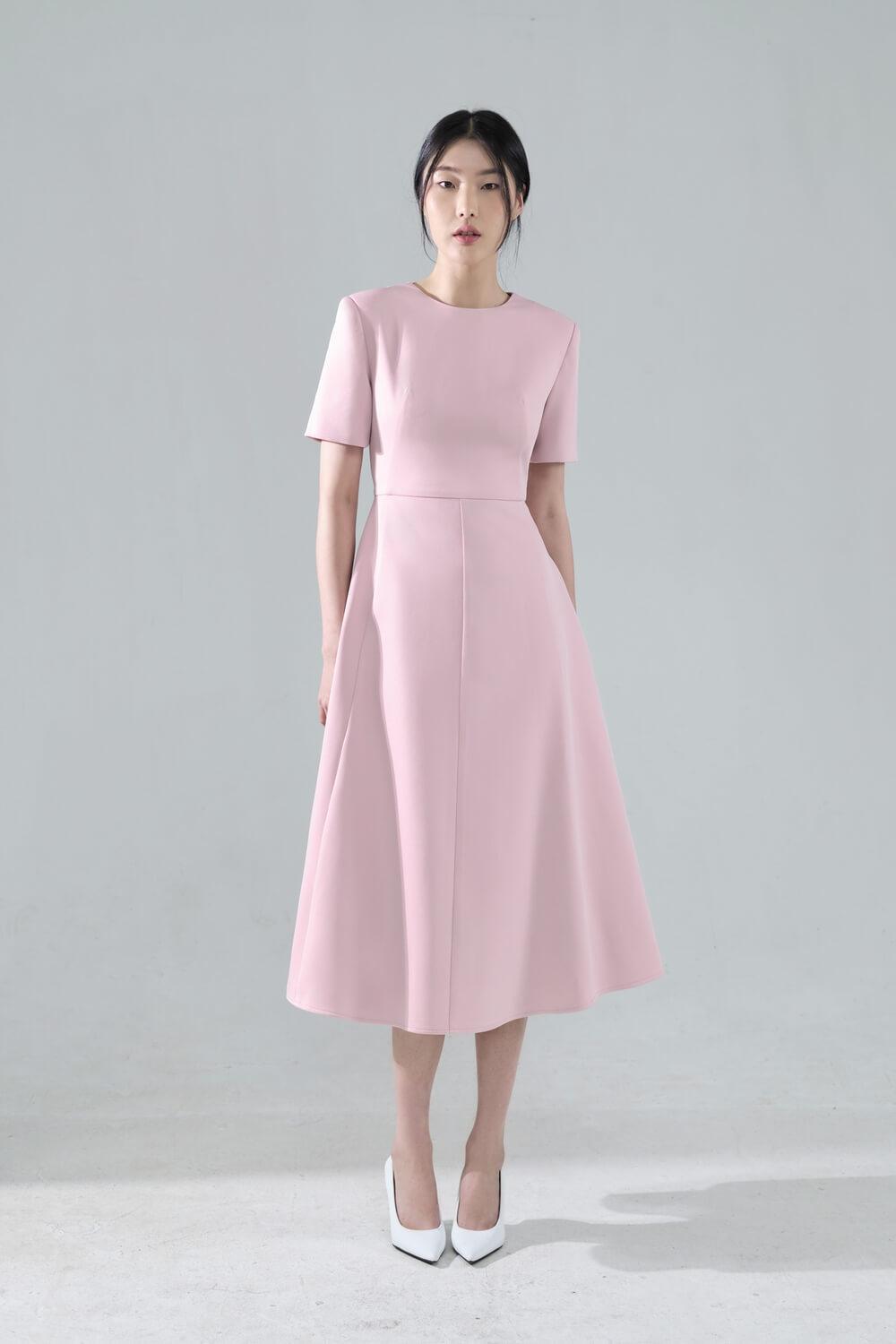 Feryn Round Neck Dress MEAN BLVD