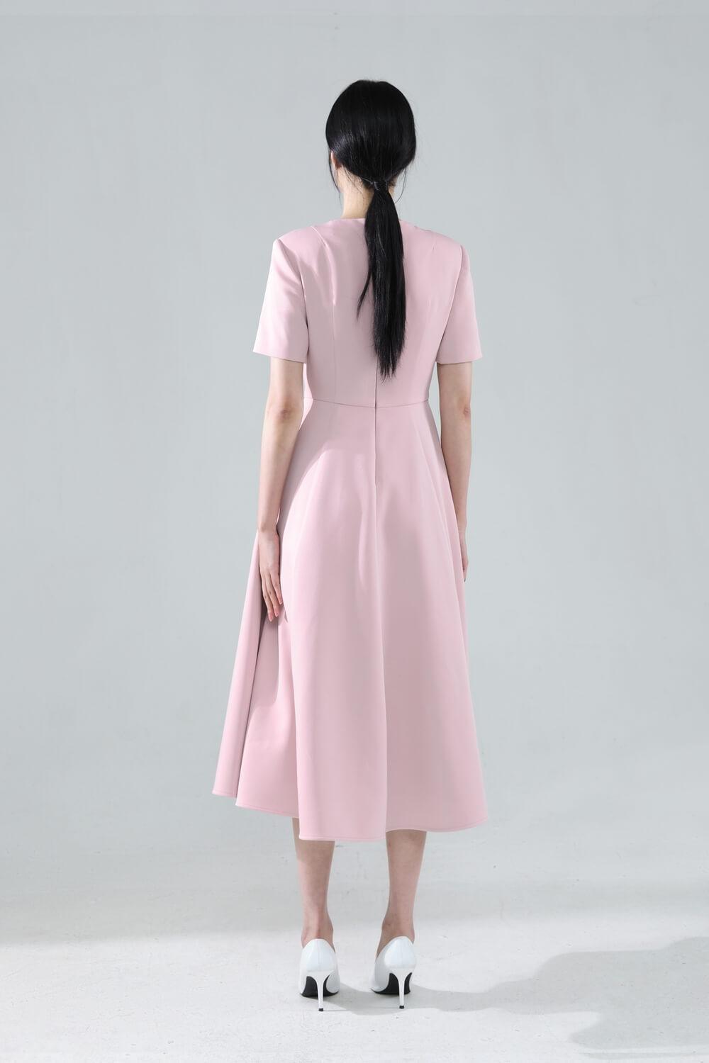 Feryn Round Neck Dress MEAN BLVD